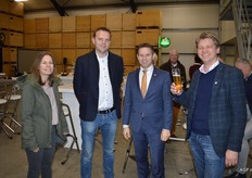 Thea Wijna en Jaap Nieuwenhuijse, Joannes de Bat en Gijsbrecht Gunter.