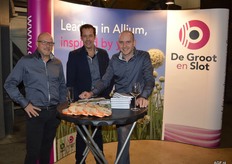 Peter Vroegindeweij, Niels Molenaar en Robbert Boon van De Groot & Slot.