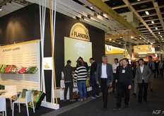 Een deel van de Belgische VLAM-stand.