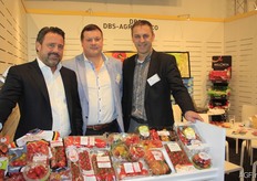 DBS en DBS Agro. V.l.n.r.: Victor Bernad, Jozef Tilkin en Dominique Severijns.