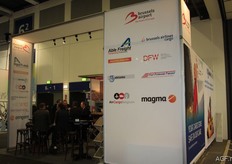 Ook Brussels Airport was weer aanwezig met diverse bedrijven, waaronder Adelantex.