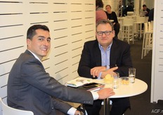 Rudi Callens van Dauchy (rechts).