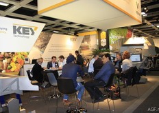 Meetings bij Key Technology.