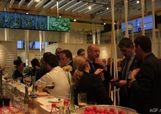 Een gezellig drukte.