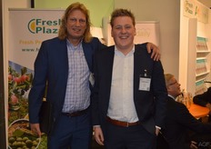 Kees Poot van Thermotraffic en Daan Sturm van AGF