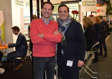 Joost Derks en Laurens Maartens van de Nederlandsche Betaal & Wisselmaatschappij