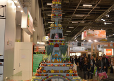 En een prachtige Eiffeltoren in de Franse hal