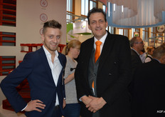 Adriaan Dek en Johnny van den Berge van Habeko