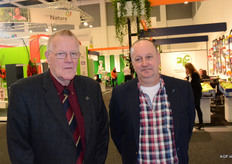 De heren Greydanus van de gelijknamige aardappelgroothandel