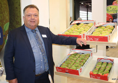 Hans Sengers poseert bij de Migo, waarvan het eerste commerciele seizoen inmiddels ten einde is.