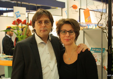 Pieter Boekhout gaat graag met Karin Westera van Anaco Greeve op de foto