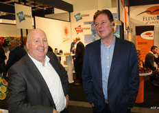 Gilbert de Kort van Gilbert Exotics en Marcel van Rooijen die tegenwoordig werkt voor Torres Tropical Fresh