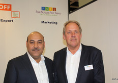 Medhat Samir en Wim Bezemer van Four Seasons Fruit Supply