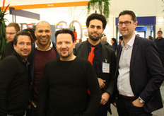 Uienmannen Jan, Christian, Andre, Mons en Patrick