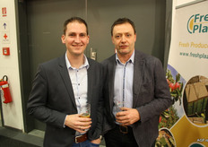 Martijn Heestermans en Jan van Dongen van VDH The Freight Managers, sinds 1 januari de overkoepelende naam van A. van Dongen & Heerschap, Heestermans Logistiek, Fruit Forwarders en VDC Logistics