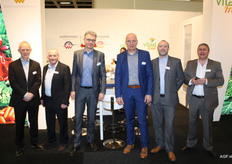 De Nationwde Produce Group met Jonny Boomsma, Anthony O'Malley, Jacco Gritter, Coos ter Mors, Steve Holland en John Mann