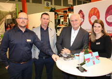 Het team van Van Nature met Mark Versluis, Marco Toussaint, Hans van Luijk en Sanne Kegel