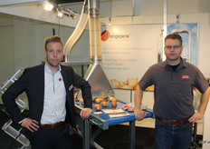 De tweede stand van Jongejans. Dit keer met de luchttechniek: René Looijestijn en Bart Straathof