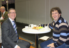 Bananenhandelaren Robert Greeve en Marcel van Eeuwijk