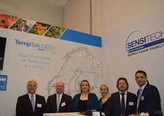 Chris Ferrandi, Marc Beasley, Corienne Kinkel, Christina Deutschle, Tom Schobbe en Evgeny Elemesov van Sensitech.