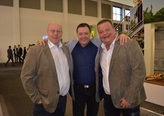 John de Boom, Jan van Dongen en Chris Hans van de Hout.