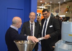 Jan van der Horst van Urschel in gesprek.