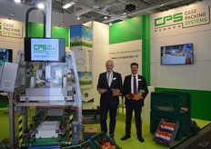 Henri Veltmans en Joan Berkvens van CPS (Case Packing Systems).