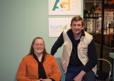 Edwin en Joana Keur van taleninstituut Iber Lengua. Dit bedrijf heeft al veel AGF-ers de juiste taal doen verstaan en spreken.