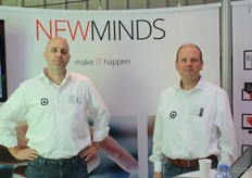 Tonnis Wierenga en Geert Rozendom van Agrio Software zijn ook steeds meer in de uiensector actief