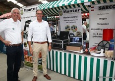 Willem de Jong van Manter en Hans Peelen van Sarco Packaging
