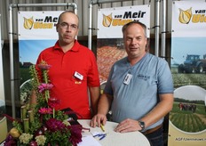 Huibert Knook en Renee Menkveld van Van Meir Uien