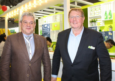 Bert Barmans en Bruce Cameron van Zespri