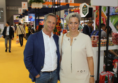 Leon en Sophie van den Oord kwamen zich op de beurs oriënteren op de aardappelmarkt in Azie