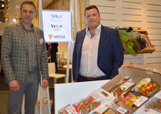 DBS – DBS Agro – Verco. 3 bedrijven in de gezamenlijke stand. Dominique Severijns en Jef Tilkin.