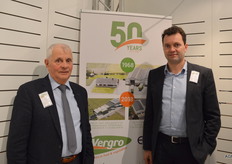 Vergro bestaat dit jaar 50 jaar. Rond 10 november 1968 werd het bedrijf opgericht door Eric Noppe en Hendrik Vermeersch. Op de foto Eric en Dominique Noppe.