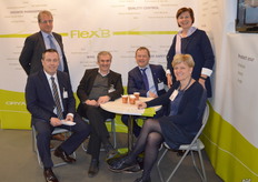 Het team van Oryx uit België in gesprek met haar Ierse klant Paul Brophy, een broccoliproducent. Oryx automatiseert in de AGF sector vanaf de oogst tot in de supermarkt.