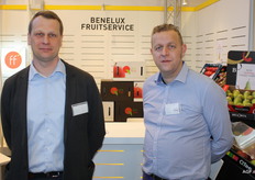 Marcin Hermanowicz en Filiep Callewaet van Benelux Fruitservice