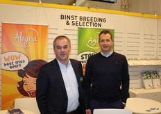 Stefaan Delmaire en Francis Binst van Binst Breeding & Selection