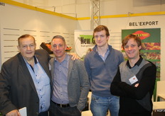 Jager Bernd, Jorand Chritian, Lowie en Dieter Derwael van Bel'Export