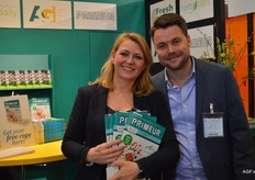 Claudine Beldman en Robert Elshof van Elshof Fruit.