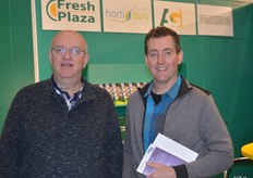 Gerald Langerak van Gerald Green Support en collega Frank Bijman.