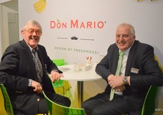 Leo Pels en Ben de Groot in gesprek.