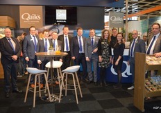 Het beursteam van Quiks Aardappelen.