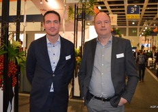 Bart Vlug en Jur de Graaf van Kuehne Nagel.