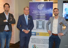 Marc Reijm, Otto de Groot en Ronald Hagenstein van Otflow.