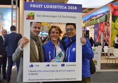 Raymond van Leeuwen, Kaja Jansen en Erwin Salomon van Van Amerongen waren op de social media tour