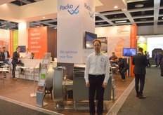 Wim Bonte nam voor Packo Pumps de honeurs waar in de gezamelijke stand van Kiremko, Tolsma en grisnich