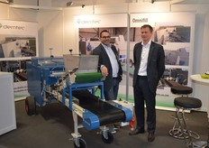 Stefaan Vandaele van Demtec had bezoek van Peter van den Eertwegh van Fossa Eugenia