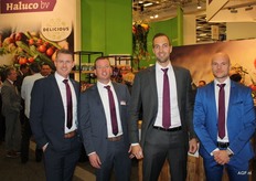 Alex Boers, Richard van den Bulk, Koen Roodenburg en Kevin van den Bulk van Haluco