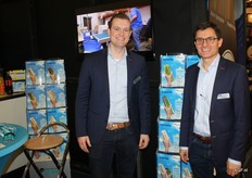 René Schuurmans en John Schuurman van veredelingsbedrijf Limgroup dat actief is in de asperges, aardbeien en paddenstoelen